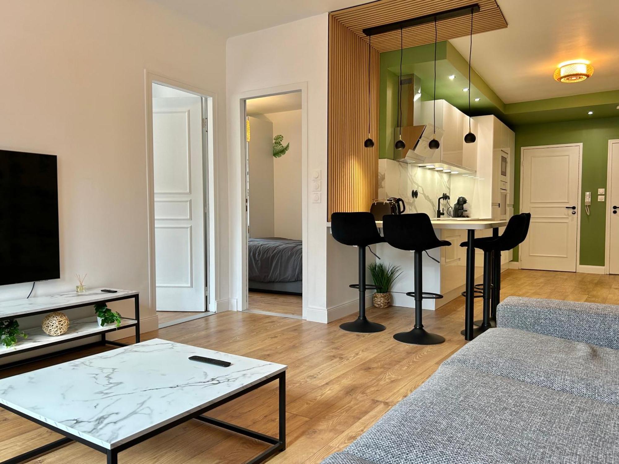 Le Chardon- Appartement 2Chambres- Avec Stationnement Nancy Esterno foto